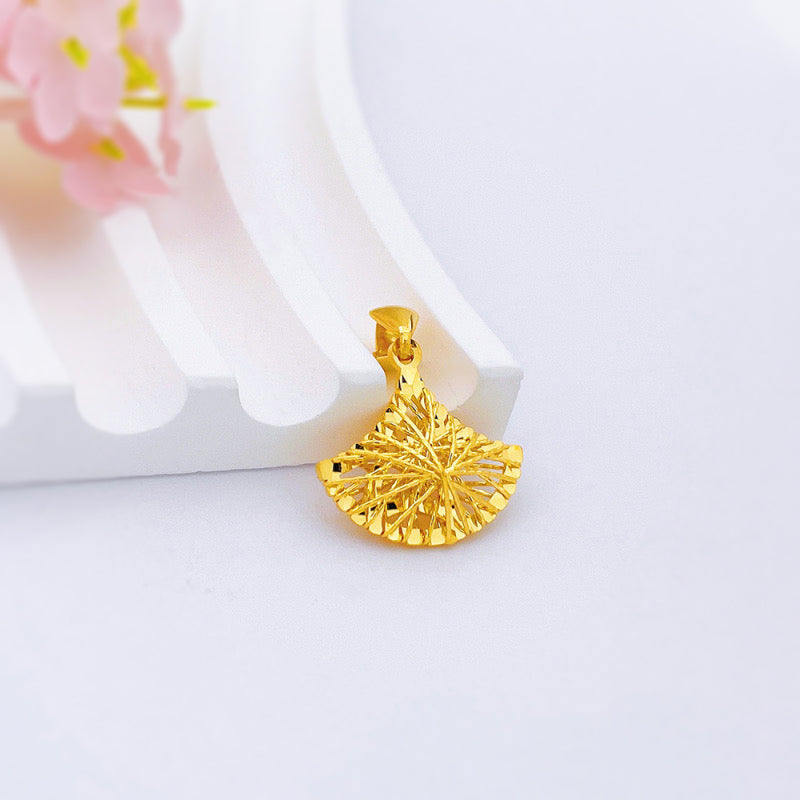 24K Pure Gold Pendant - Flying skirt